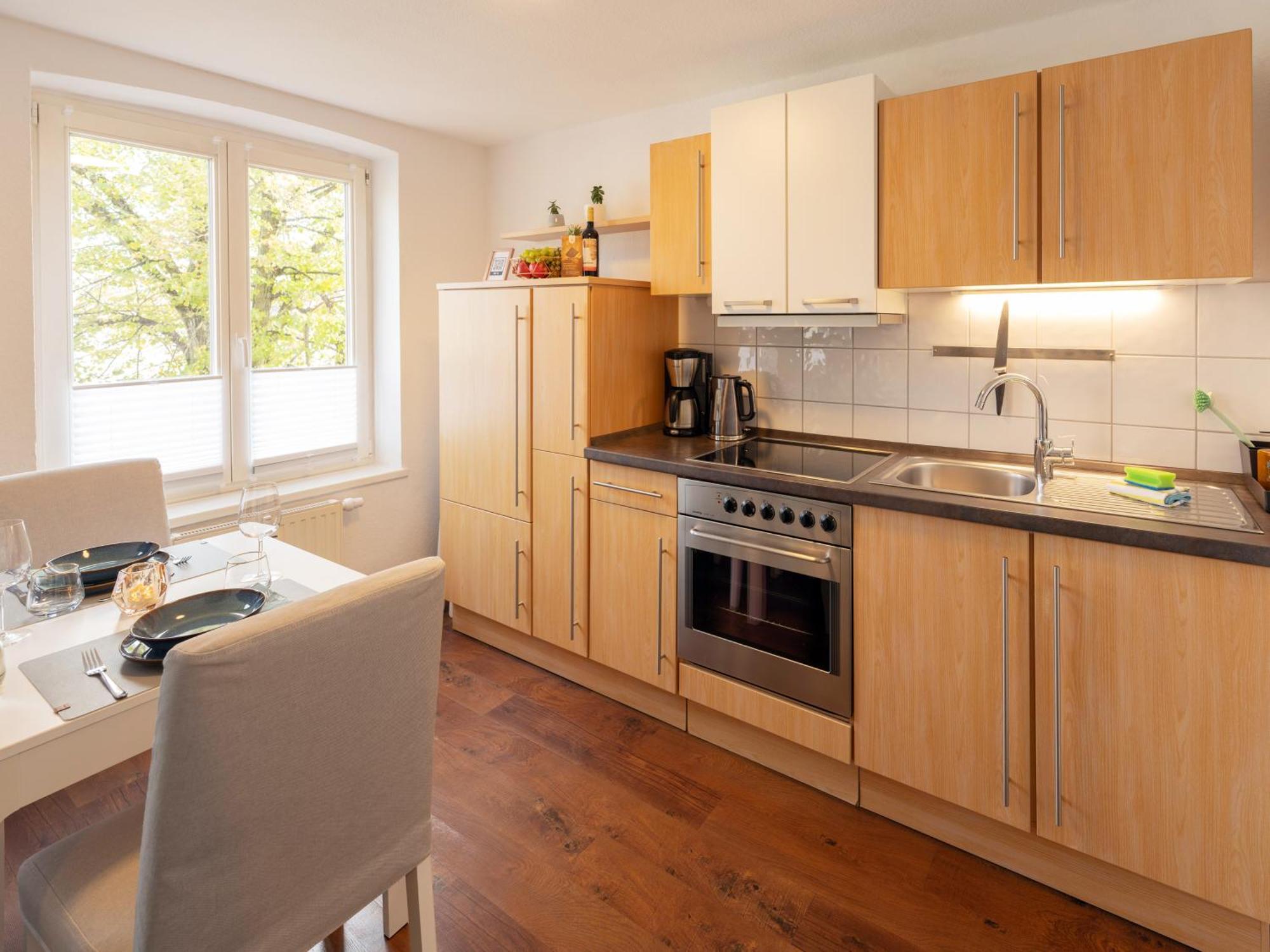 Schlosskoenig - Modernes & Zentrales Mit Balkon Und Arbeitsplatz * Schwerin (Mecklenburg-Vorpommern)